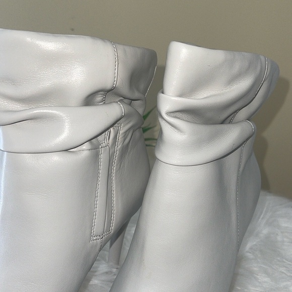 Light Grey Jessica Simpson Slouchy Ankle Booties. - Picture 10 of 17